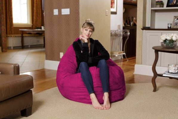 Pouf confortable TV