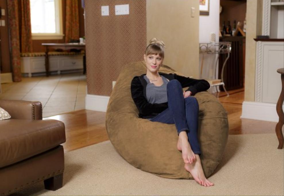 Pouf confortable TV