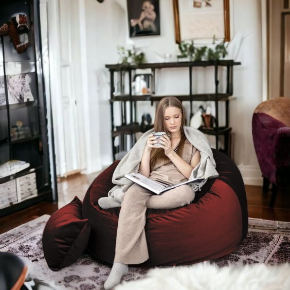 fauteuil pouf lux canapé