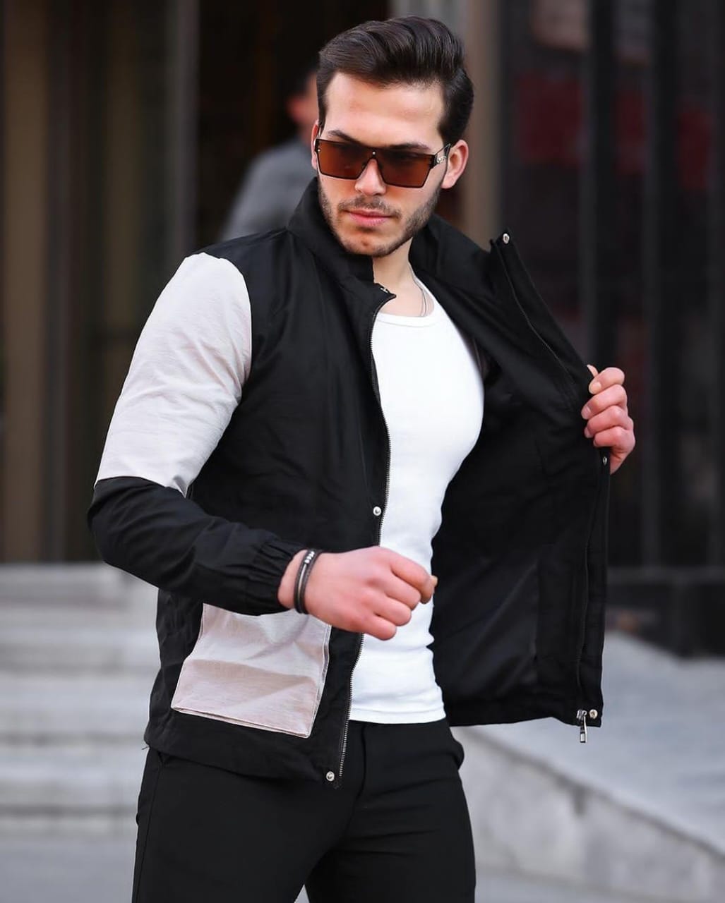 Vestes Tendance pour Hommes – Alliez Chic et Praticité noir