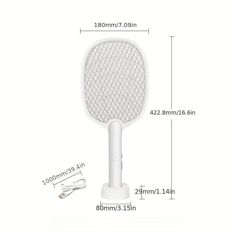 Raquette anti-moustiques électrique