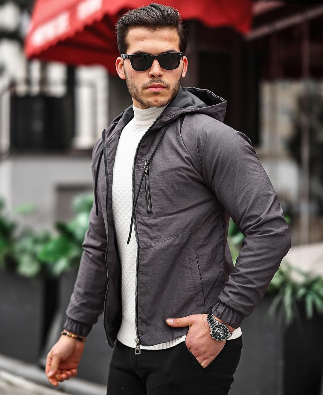 Vestes Tendance pour Hommes – Alliez Chic et Praticité Gris