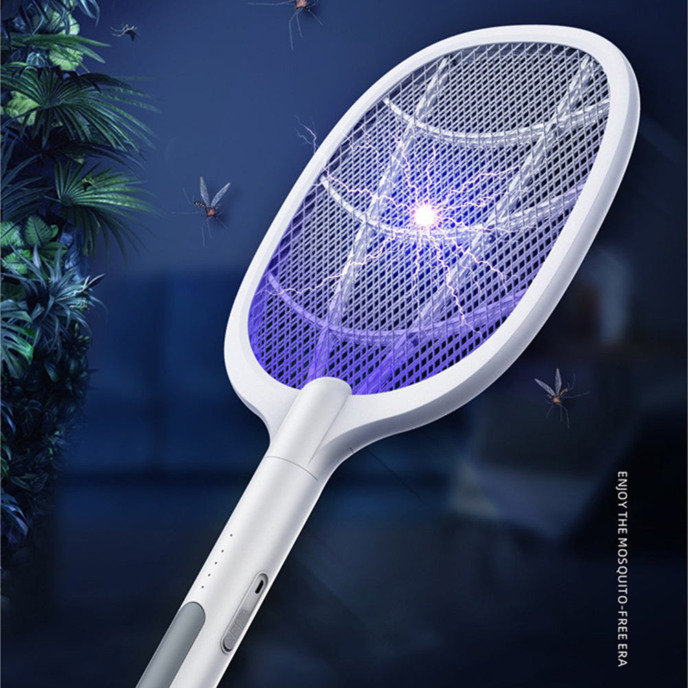 Raquette anti-moustiques électrique