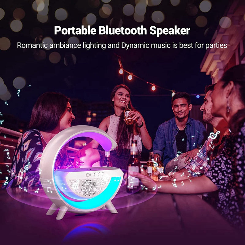 Lampe de table avec haut-parleurs Bluetooth