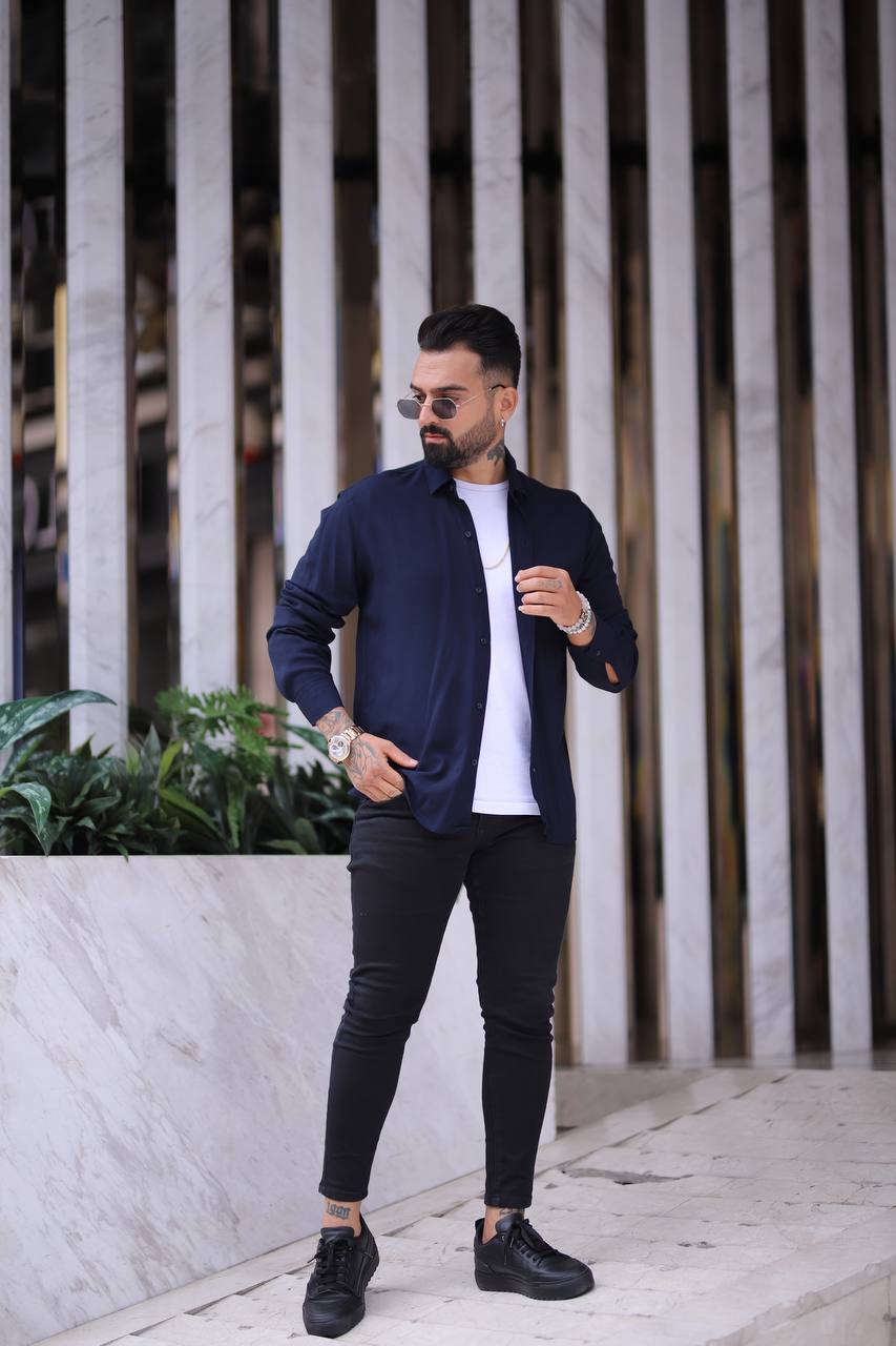 chemise 100% coton homme