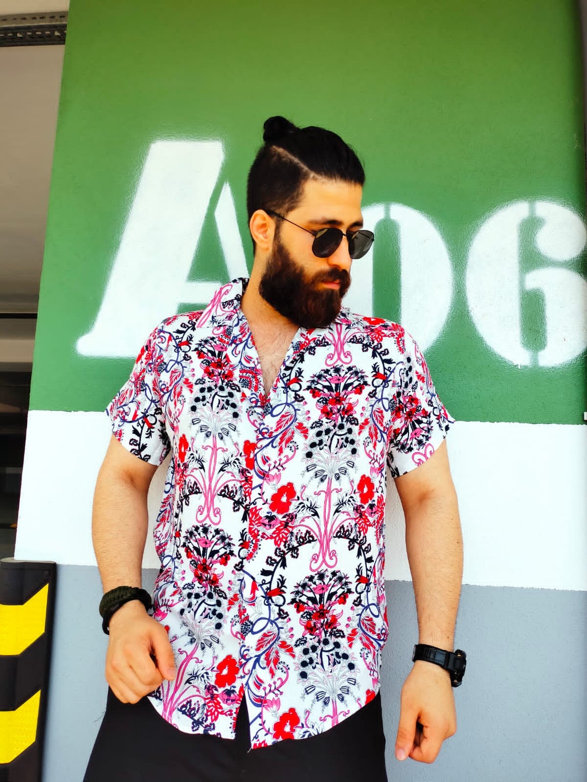 Chemise Floral Tahiti Summer Pour Hommes