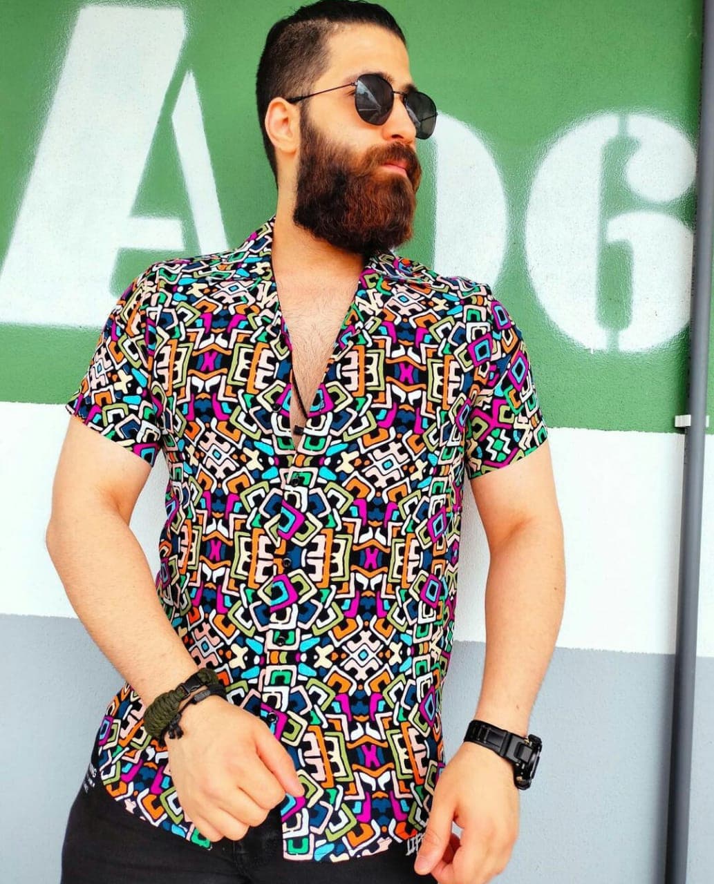 Chemise Floral Tahiti Summer Pour Hommes