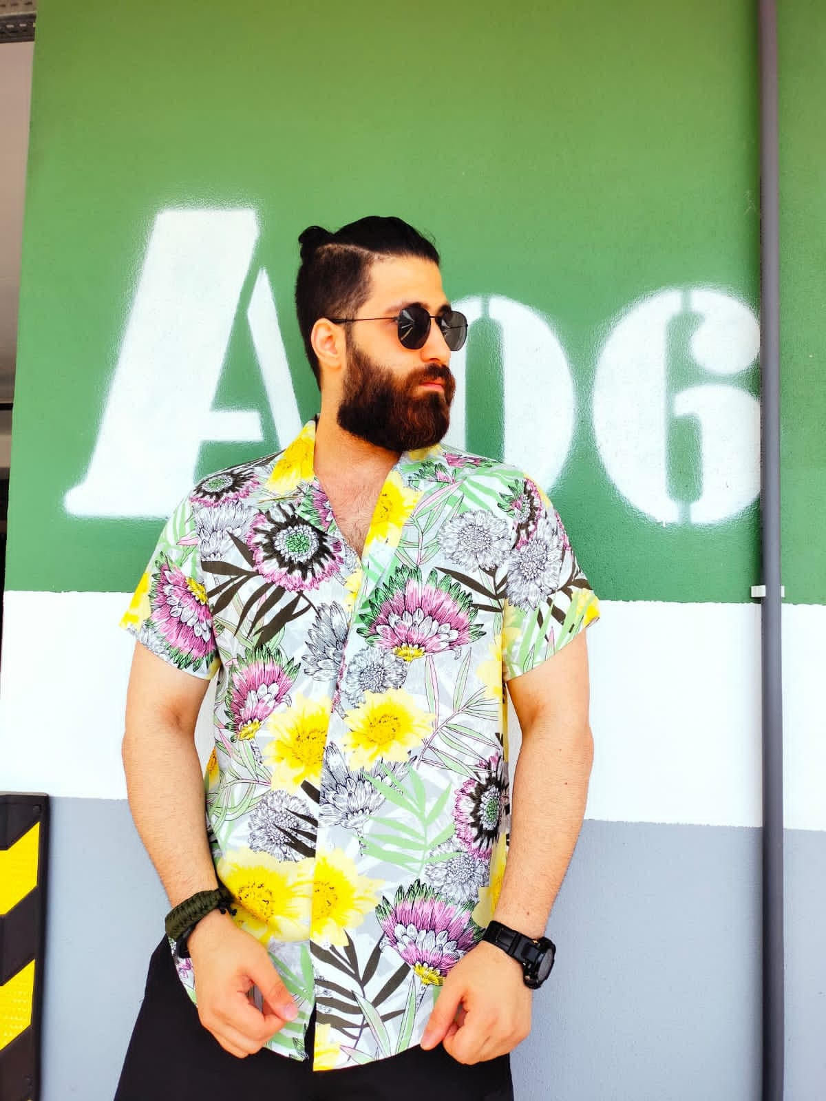 Chemise Floral Tahiti Summer Pour Hommes