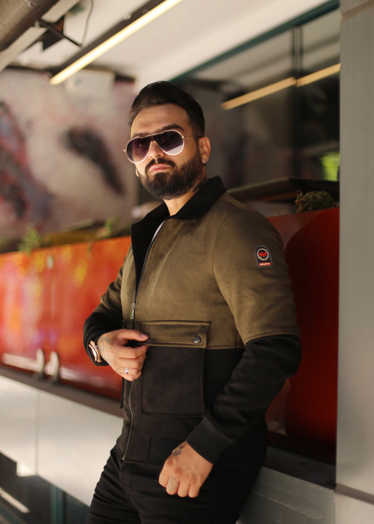 Veste fashion homme demi saison