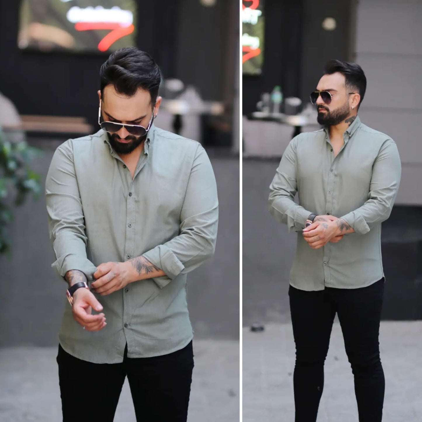 chemise 100% coton homme