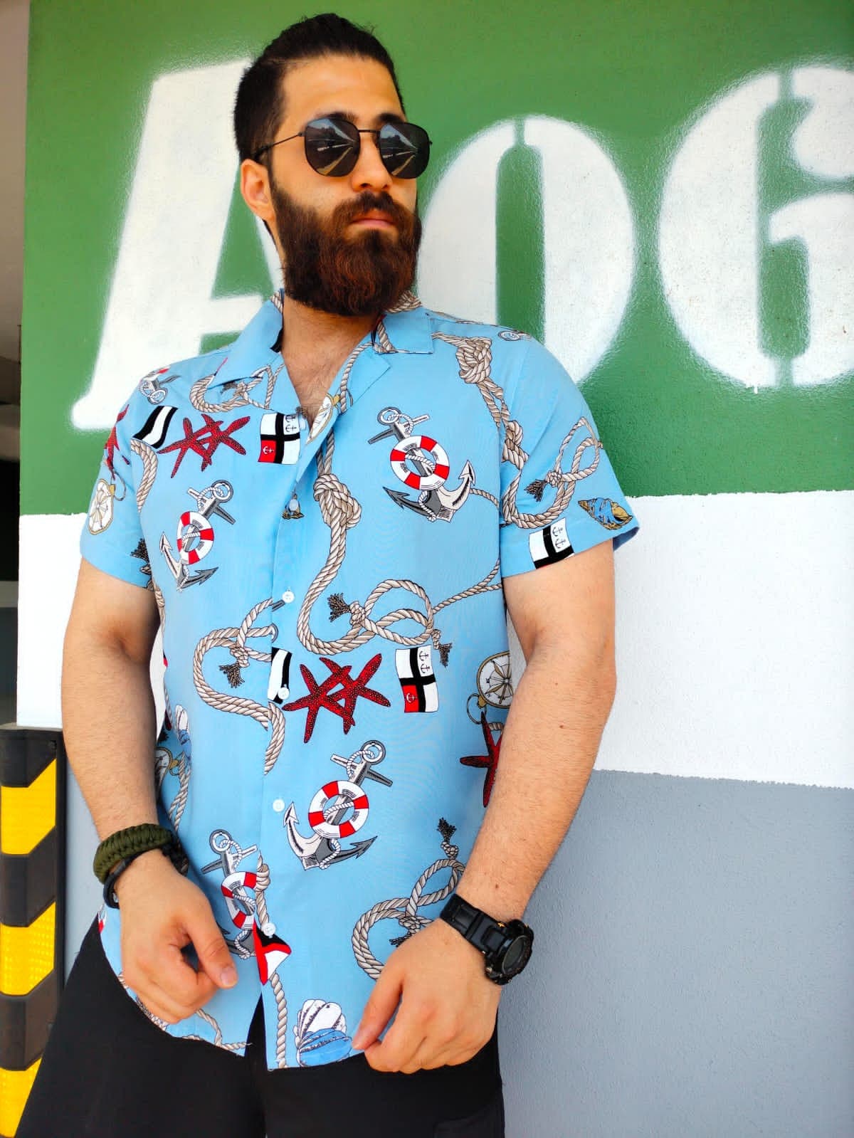 Chemise Floral Tahiti Summer Pour Hommes