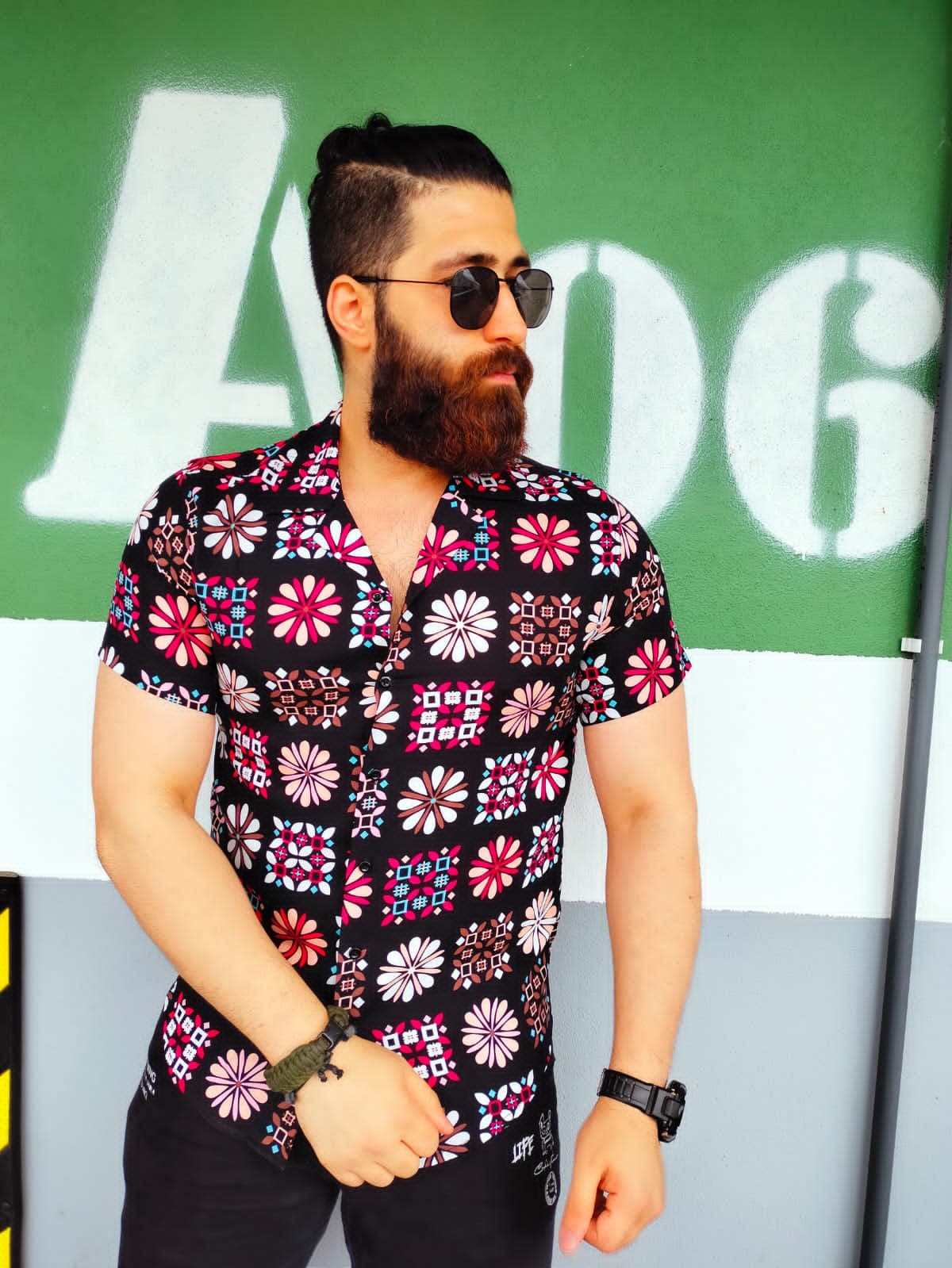 Chemise Floral Tahiti Summer Pour Hommes