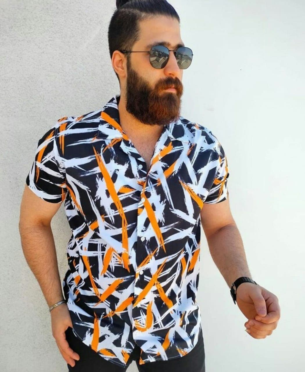 Chemise Floral Tahiti Summer Pour Hommes