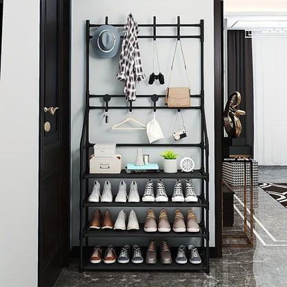 Porte-chaussures et -manteau Sur Pied, Avec 4/5 Couches