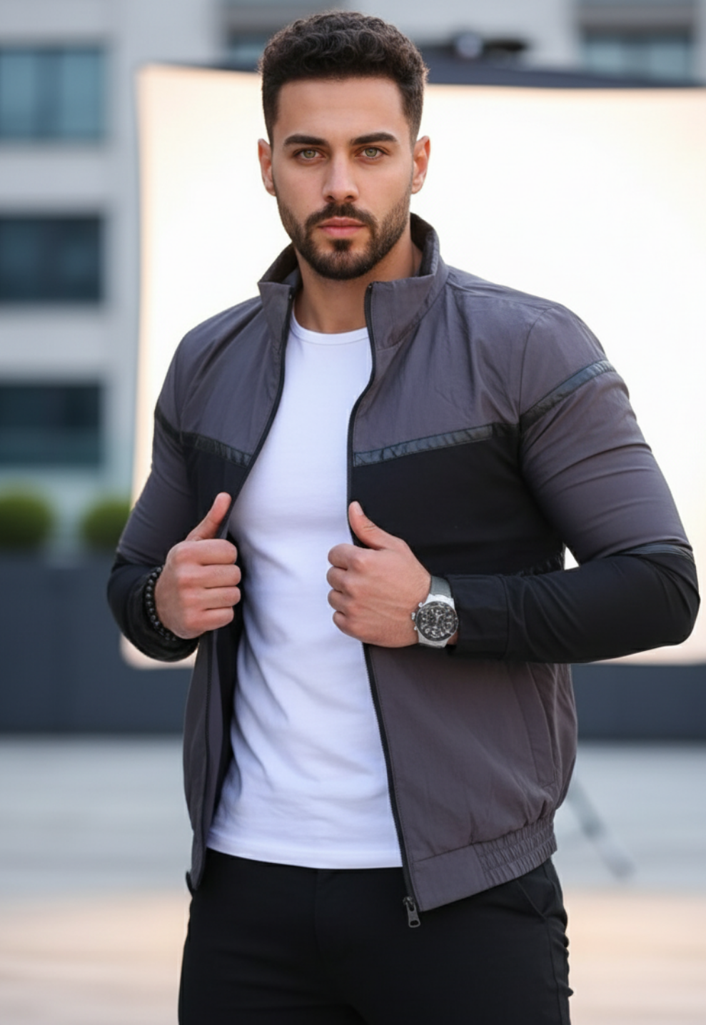 Vestes Tendance pour Hommes – Alliez Chic et Praticité Gris