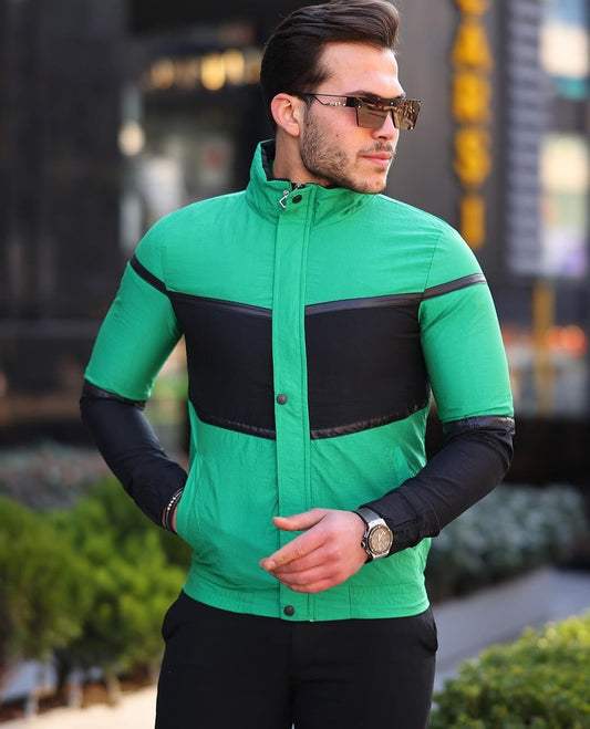 Vestes Tendance pour Hommes – Alliez Chic et Praticité vert