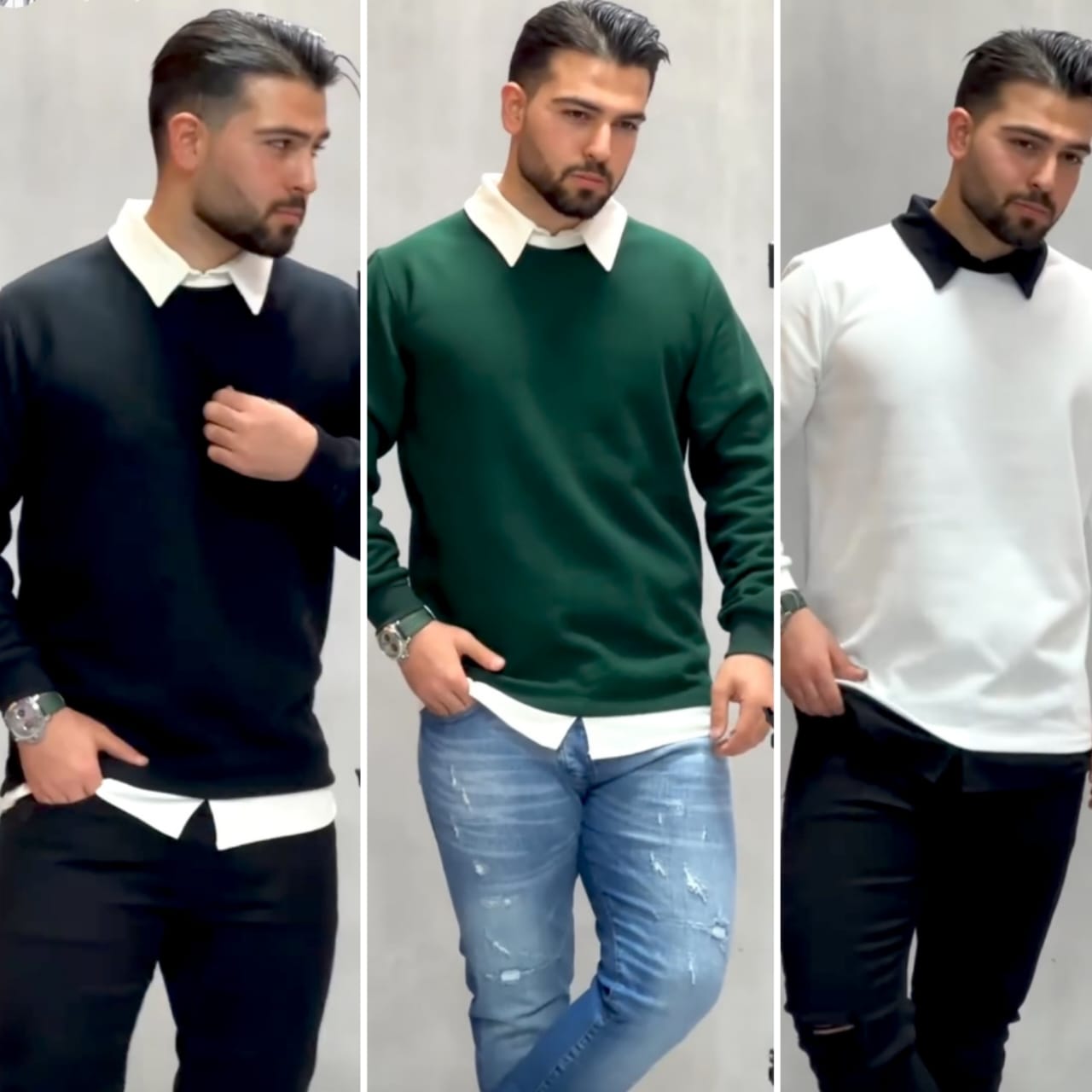 Offre spéciale :  Tricots-Col Chemise – Chic, moderne et confortable