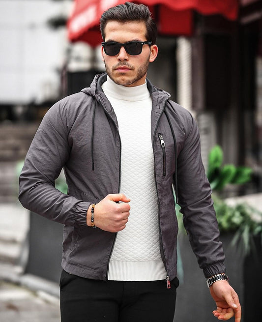 Vestes Tendance pour Hommes – Alliez Chic et Praticité Gris