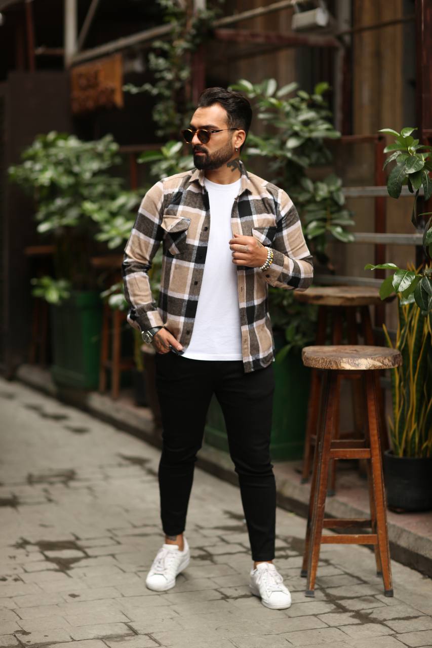 chemise 100% coton homme