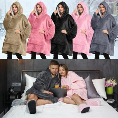 Capuche Surdimensionné Couverture Polaire XL