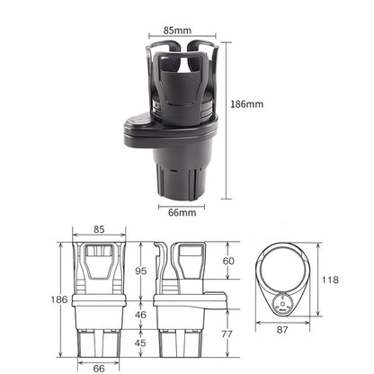 Porte-gobelet de voiture multifonctionnel