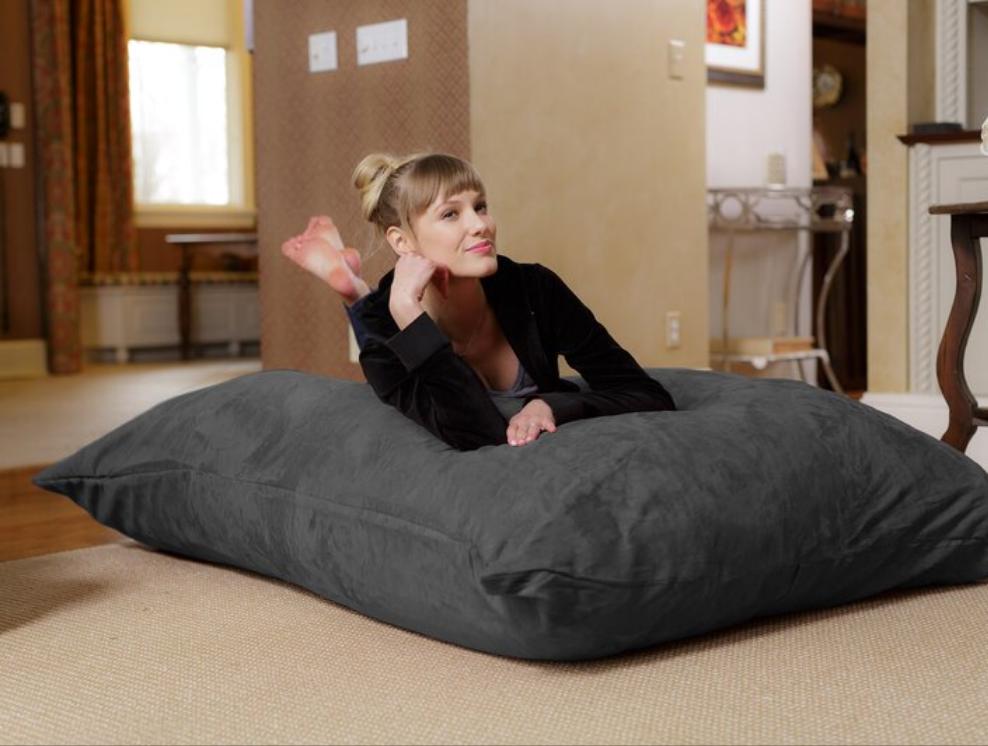 Pouf confortable TV