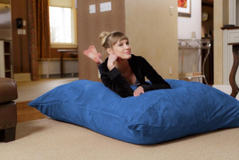 Pouf confortable TV