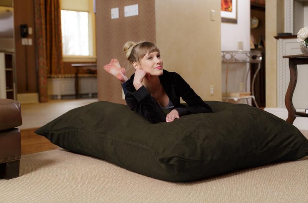 Pouf confortable TV