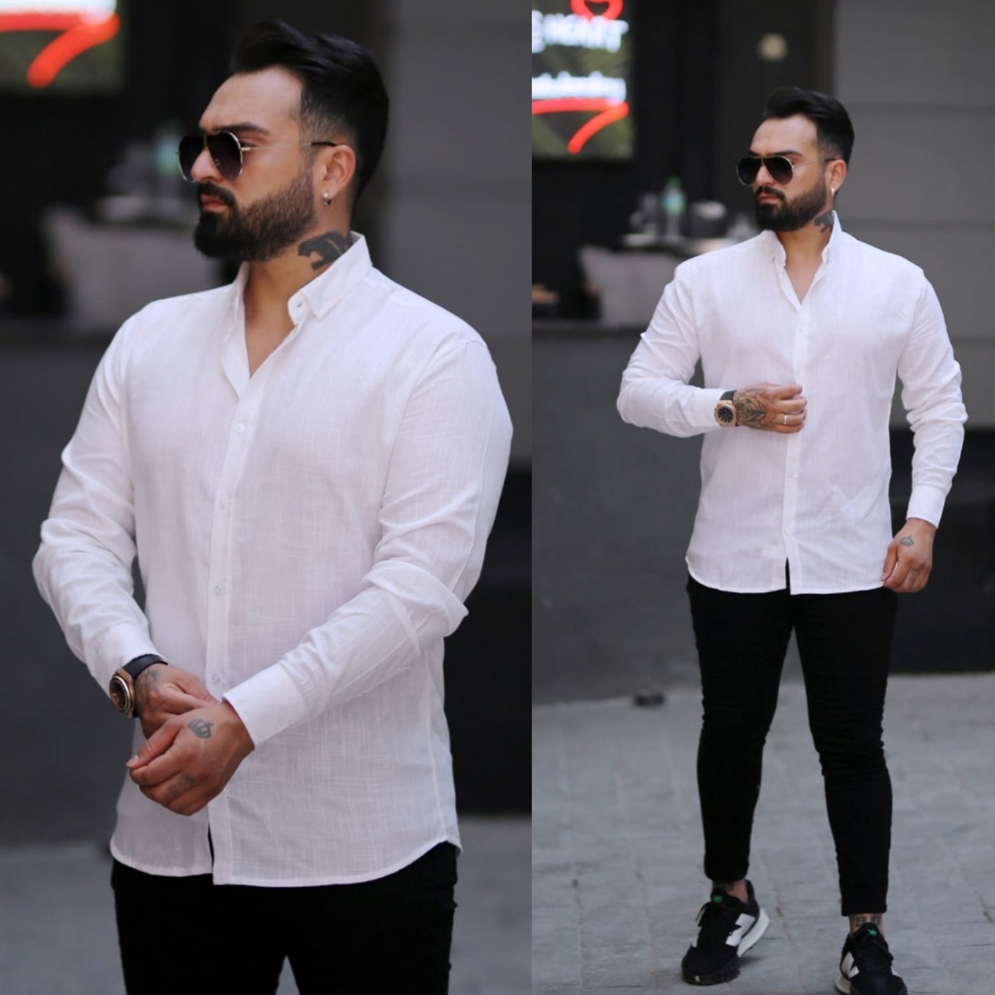 chemise 100% coton homme
